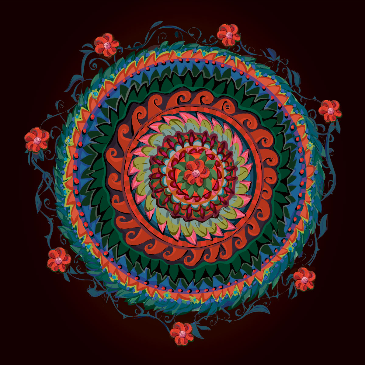 many-colored-mandala